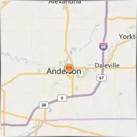 Anderson University Indiana Location Map Anderson University Indiana Location Map