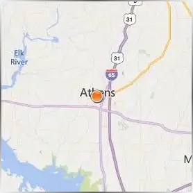 Athens State University Location Map Athens State University Location Map
