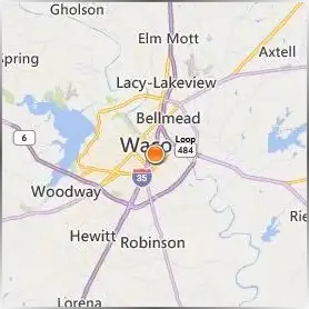 Baylor University Location Map Baylor University Location Map
