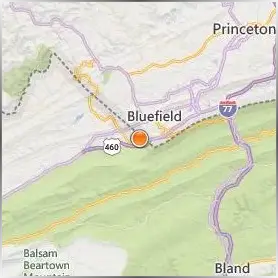 Bluefield University Location Map Bluefield University Location Map
