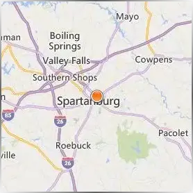 Converse University Location Map Converse University Location Map