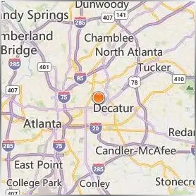 Emory University Location Map Emory University Location Map