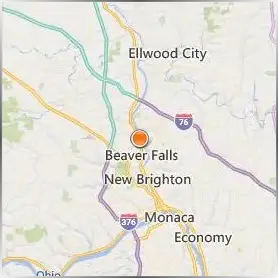 Geneva College Location Map Geneva College Location Map