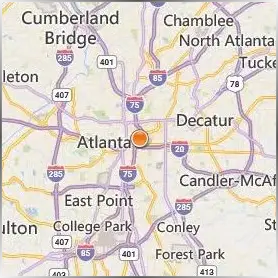 Georgia State University Location Map Georgia State University Location Map
