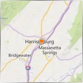 James Madison University Location Map James Madison University Location Map
