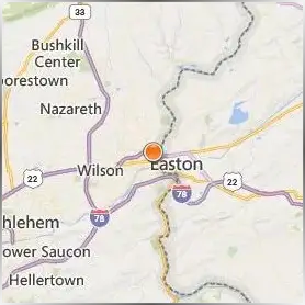 Lafayette College Location Map Lafayette College Location Map