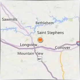 Lenoir Rhyne University Location Map Lenoir Rhyne University Location Map