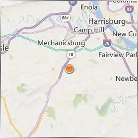 Messiah University Location Map Messiah University Location Map