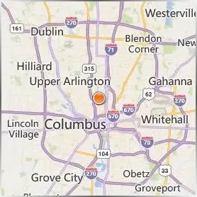Ohio State University Location Map Ohio State University Location Map