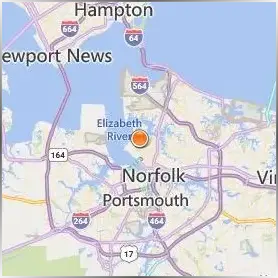 Old Dominion University Location Map