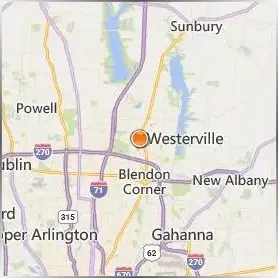Otterbein University Location Map Otterbein University Location Map