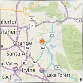Santiago Canyon College Location Map Santiago Canyon College Location Map