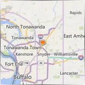 University at Buffalo Location Map