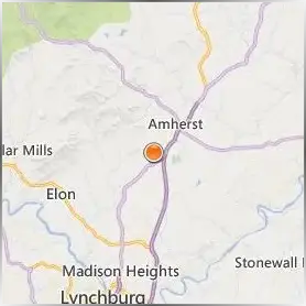 Sweet Briar College Location Map Sweet Briar College Location Map