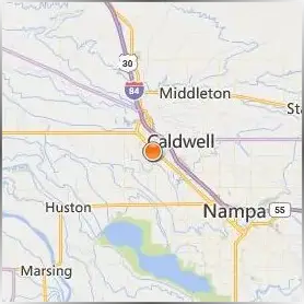 The College of Idaho Location Map The College of Idaho Location Map