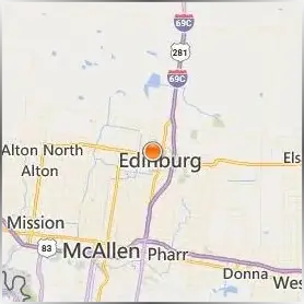 The University of Texas Rio Grande Valley Location Map The University of Texas Rio Grande Valley Location Map
