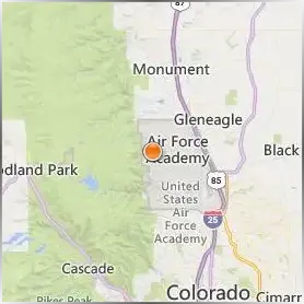 United States Air Force Academy Location Map United States Air Force Academy Location Map