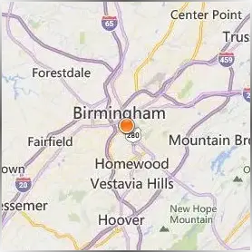 University of Alabama at Birmingham Location Map University of Alabama at Birmingham Location Map