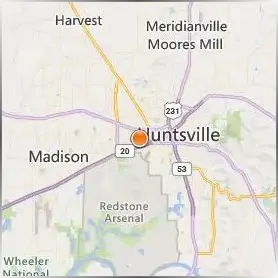 University of Alabama in Huntsville Location Map University of Alabama in Huntsville Location Map