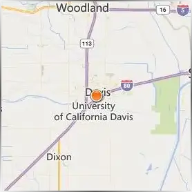 University of California Davis Location Map University of California Davis Location Map