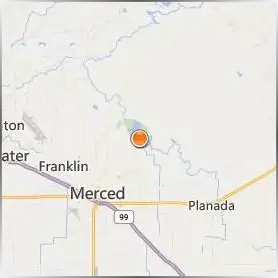 University of California Merced Location Map University of California Merced Location Map