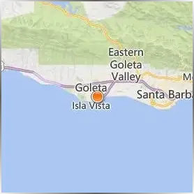 University of California Santa Barbara Location Map University of California Santa Barbara Location Map