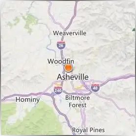 University of North Carolina at Asheville Location Map University of North Carolina at Asheville Location Map
