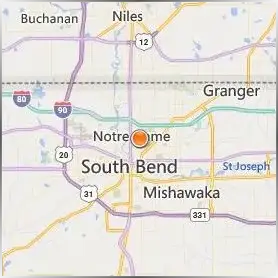 University of Notre Dame Location Map University of Notre Dame Location Map