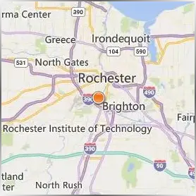 University of Rochester Location Map University of Rochester Location Map