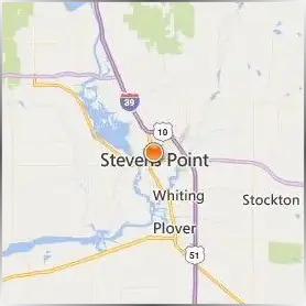 University of Wisconsin Stevens Point Location Map University of Wisconsin Stevens Point Location Map