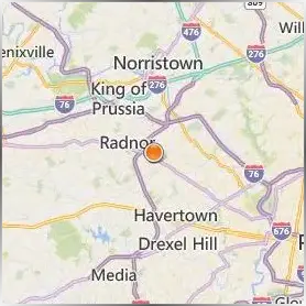 Villanova University Location Map Villanova University Location Map
