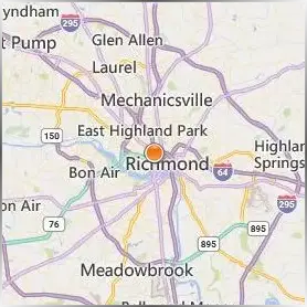 Virginia Commonwealth University Location Map Virginia Commonwealth University Location Map