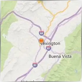 Washington and Lee University Location Map Washington and Lee University Location Map