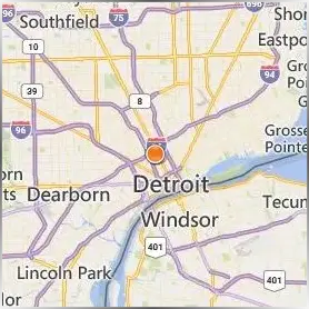 Wayne State University Location Map Wayne State University Location Map