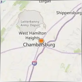 Wilson College Location Map Wilson College Location Map