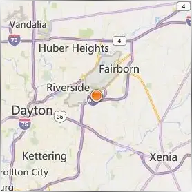 Wright State University Location Map