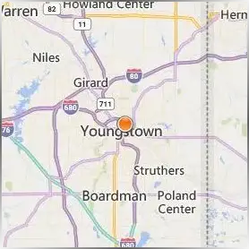 Youngstown State University Location Map Youngstown State University Location Map